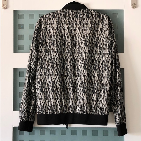 TopMan Paint Stroke Print Bomber Jacket - Picture 5 of 7